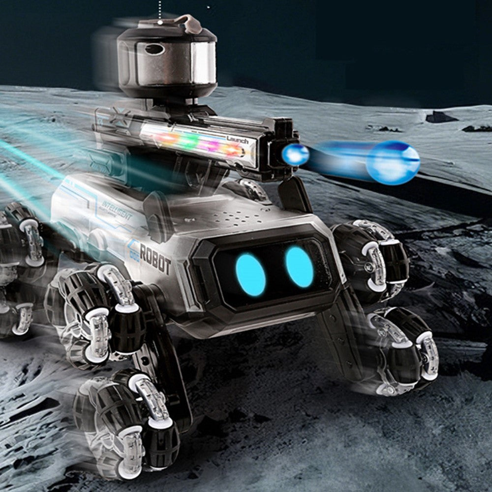 2.4G RC Stunt Car 8-Wheel Transforming Off-Road Climbing Drift Vehicle Remote Control Toy