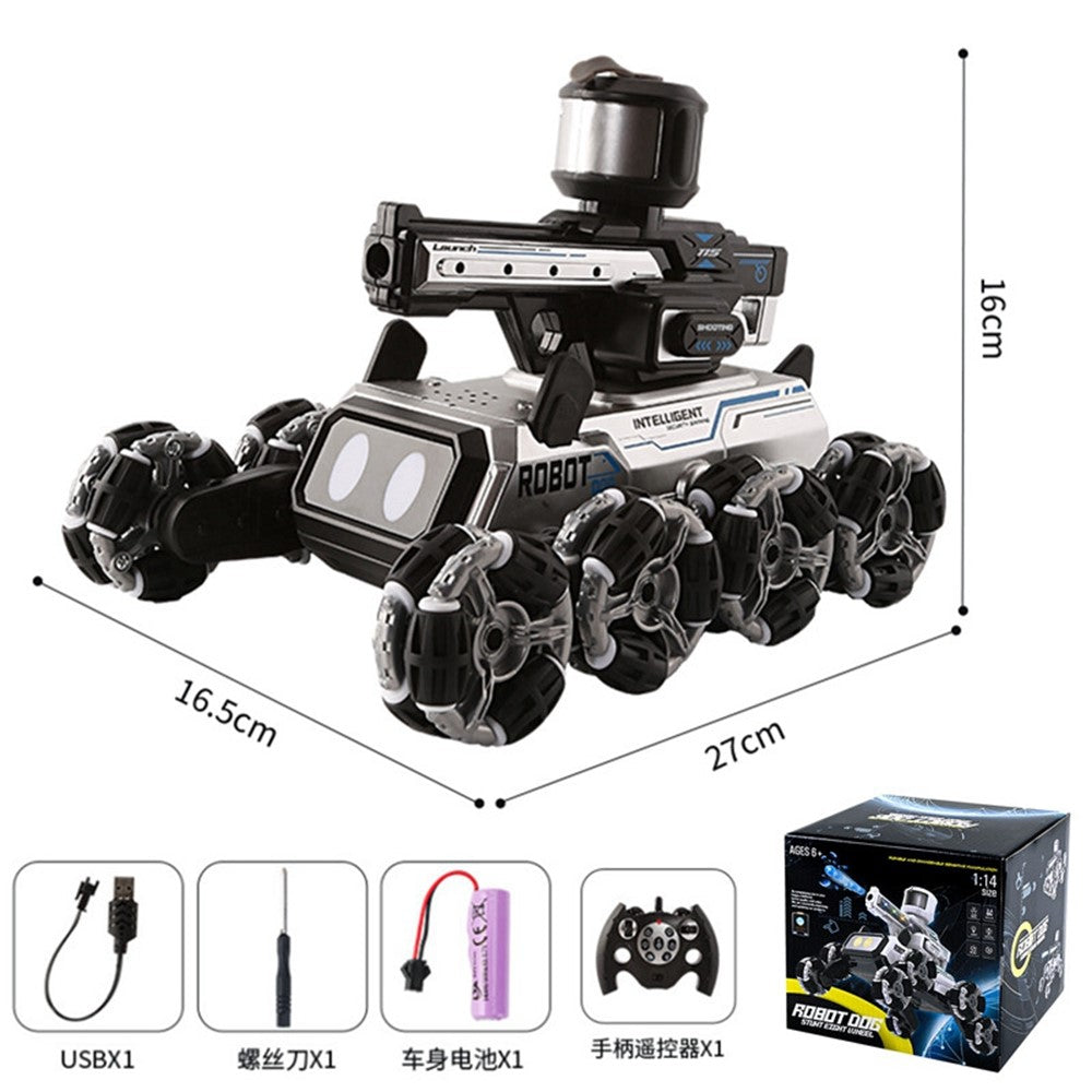 2.4G RC Stunt Car 8-Wheel Transforming Off-Road Climbing Drift Vehicle Remote Control Toy