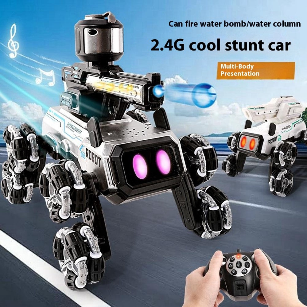 2.4G RC Stunt Car 8-Wheel Transforming Off-Road Climbing Drift Vehicle Remote Control Toy