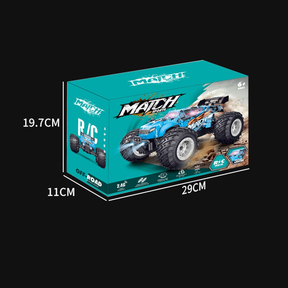 YT6632 High Speed RC Car Toy Long Battery Life Headlights Drift Stunt Off-Road Vehicle