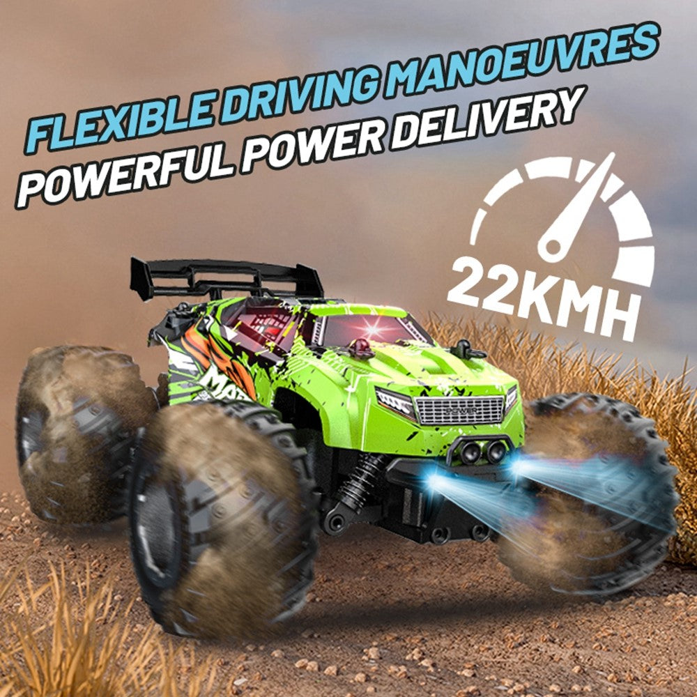 YT6632 High Speed RC Car Toy Long Battery Life Headlights Drift Stunt Off-Road Vehicle