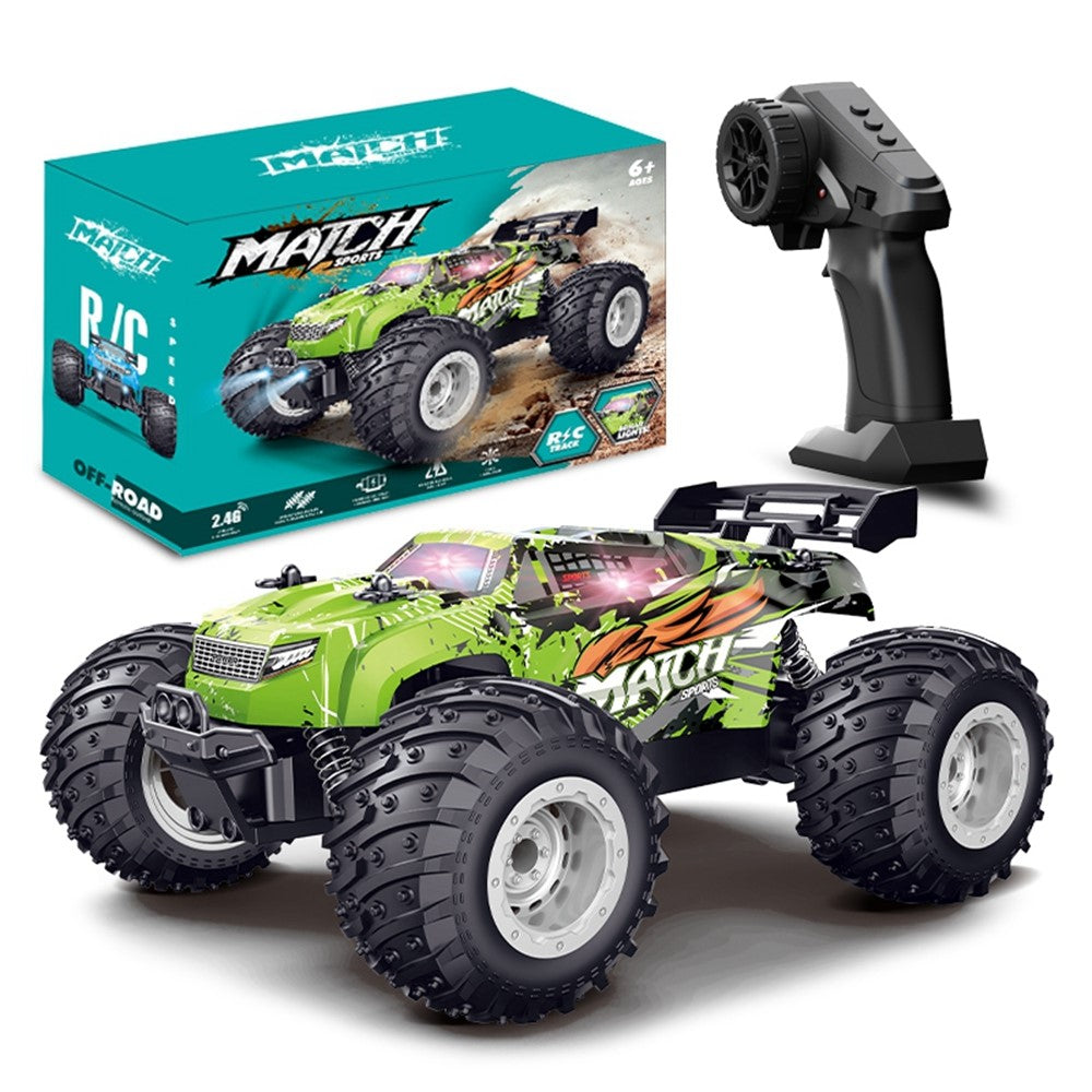 YT6632 High Speed RC Car Toy Long Battery Life Headlights Drift Stunt Off-Road Vehicle