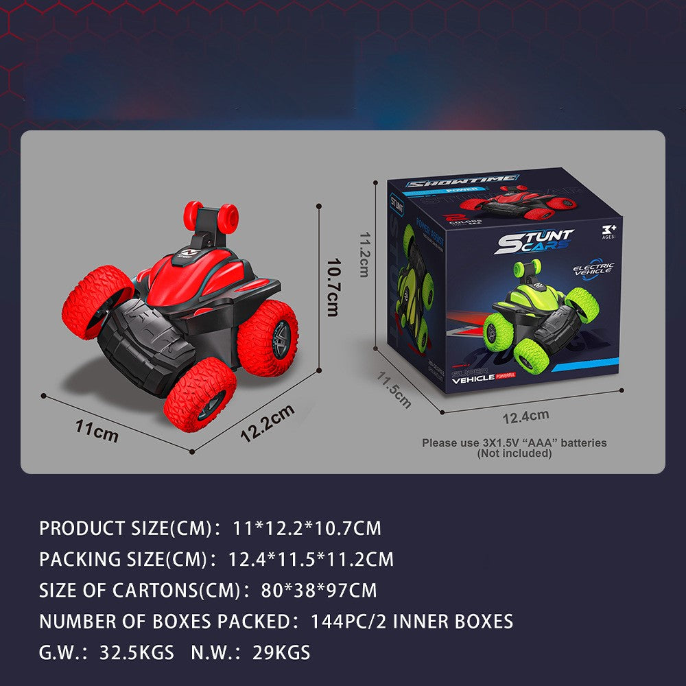 360 Degree Rotation Stunt Car with Light and Sound Electric Vehicle Toy for Children
