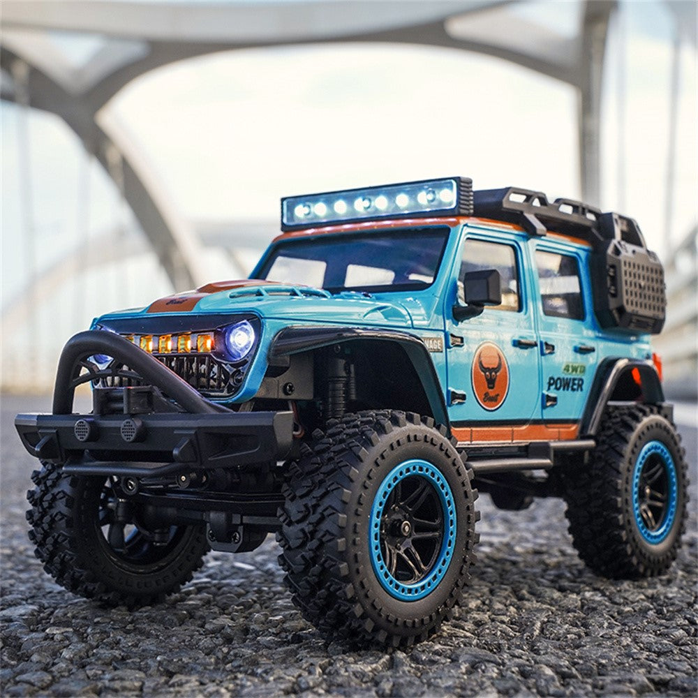 ZLL SG206PRO Brushed Motor RC Rock Crawler 1 / 20 Scale 4WD Off Road Vehicle with LED Light High Speed Car Toy, Single Battery