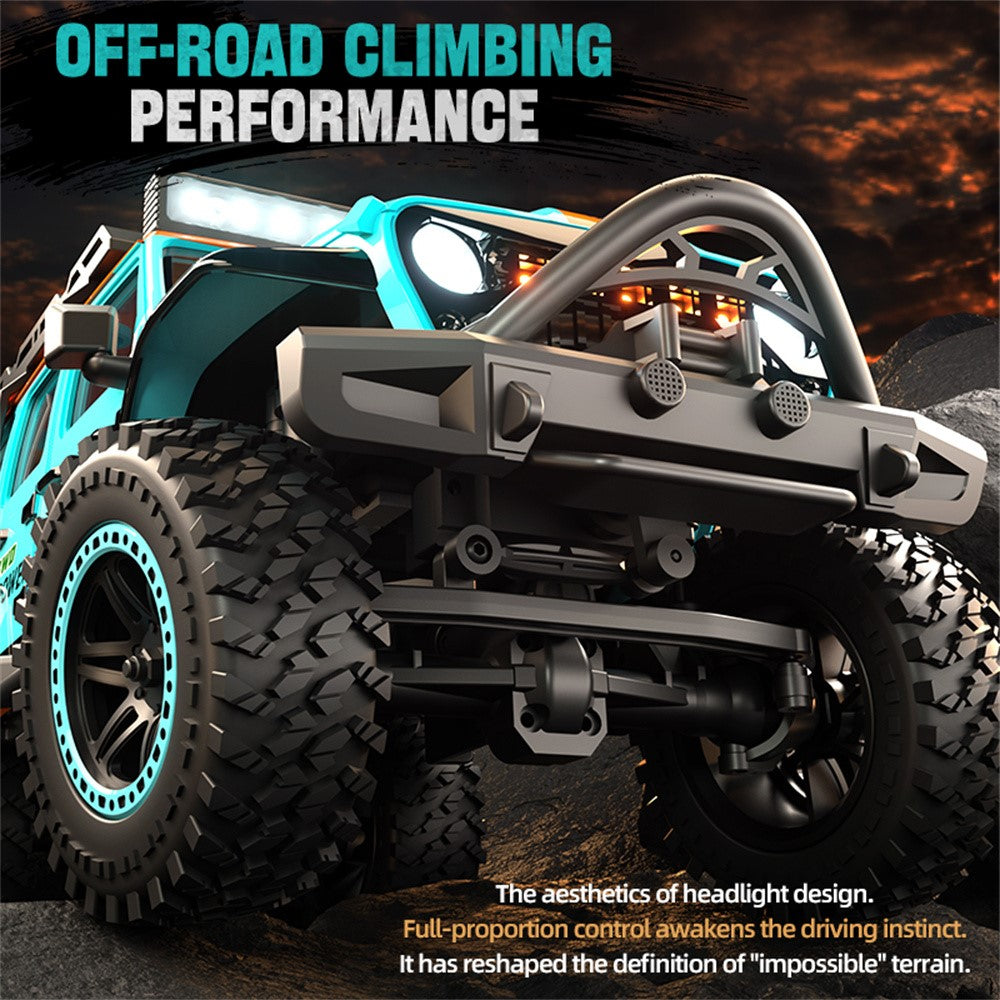 ZLL SG206PRO Brushed Motor RC Rock Crawler 1 / 20 Scale 4WD Off Road Vehicle with LED Light High Speed Car Toy, Dual Battery