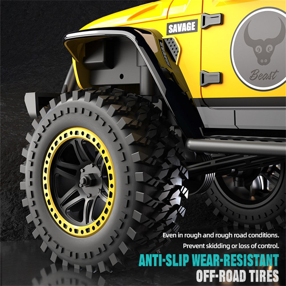 ZLL SG206MAX Brushless Motor 1:20 RC Climbing Car 4WD High Speed Vehicle with LED Light, 3 Batteries