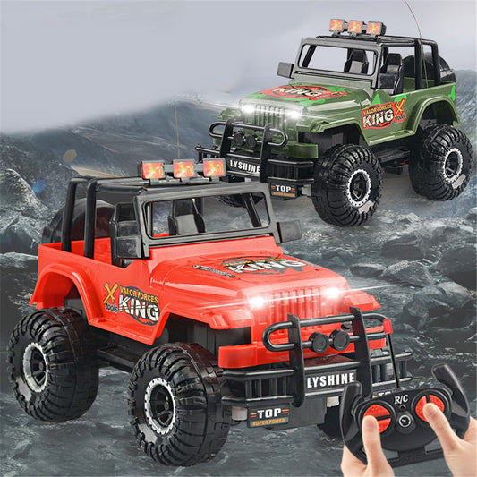 LX6066 Children 1 / 18 4CH RC Off-Road Vehicle Remote Control Electric Car Model Toys with Lights