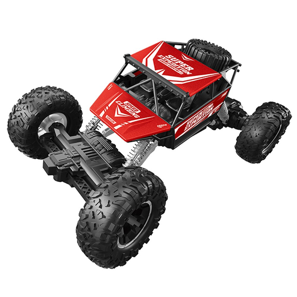 LX222 Children Alloy 1 / 18 4CH RC Off-Road Vehicle Drift Climbing Car Toy 2.4G Electric Car Model Toys