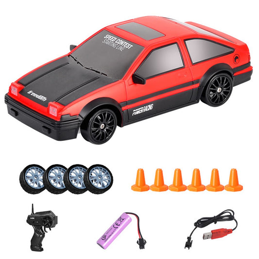 RC Drift Car 1 / 24 2.4GHz 4-Wheel Remote Control Racing On-Road Vehicle Kids Boy Toy (Classic Version)