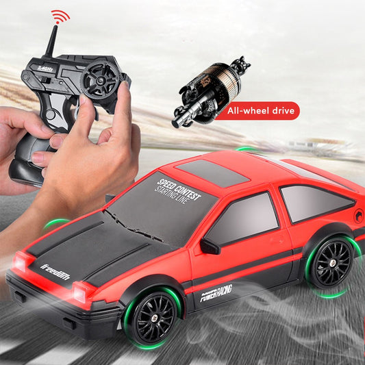 RC Drift Car 1 / 24 2.4GHz 4-Wheel Remote Control Racing On-Road Vehicle Kids Boy Toy (Classic Version)