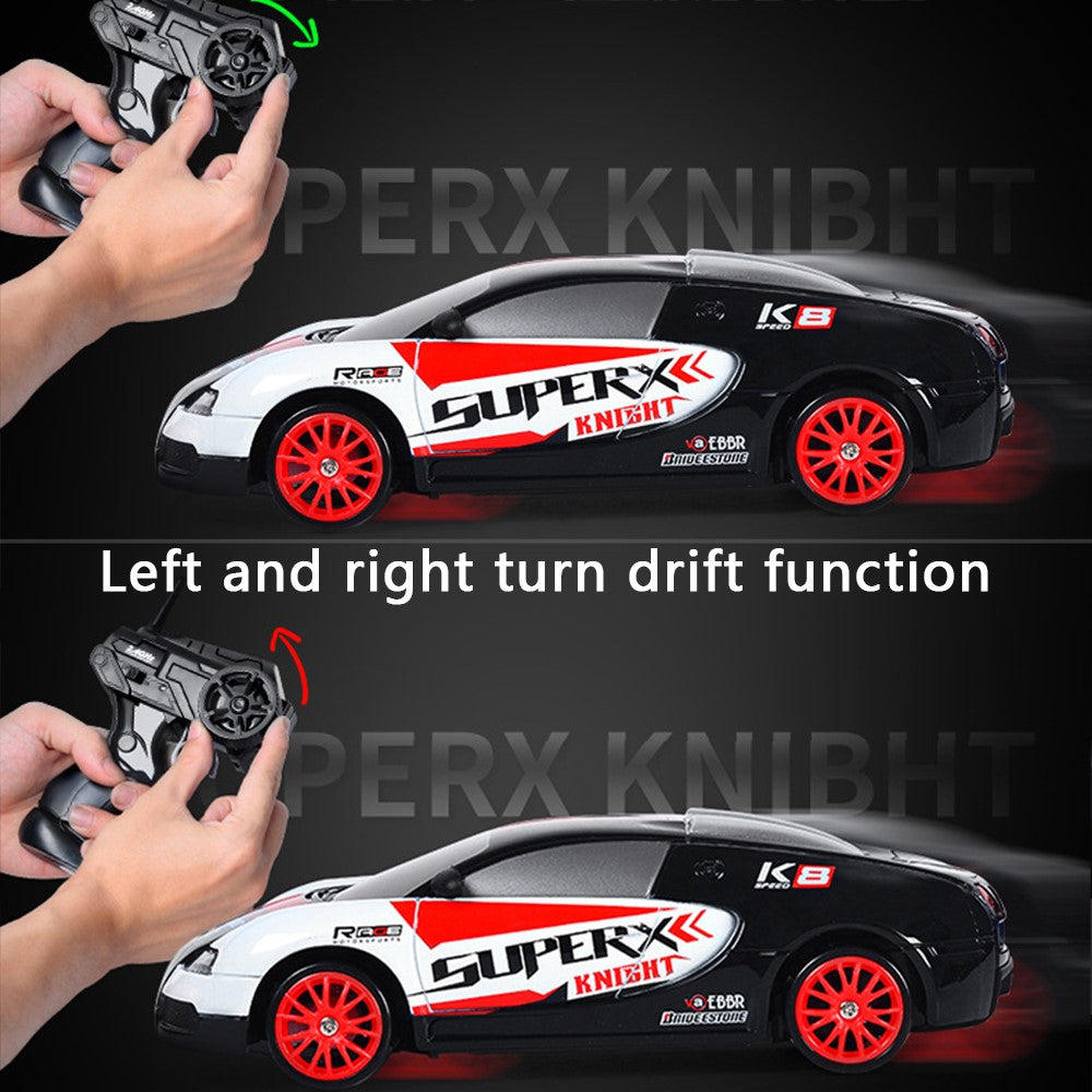 RC Drift Car 1 / 24 2.4GHz 4-Wheel Remote Control Racing On-Road Vehicle Kids Boy Toy (Classic Version)