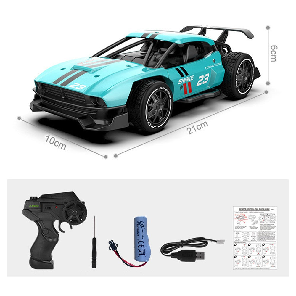 1:24 2.4G Remote Control Racing Car Toy High Speed Drift RC Vehicle Model