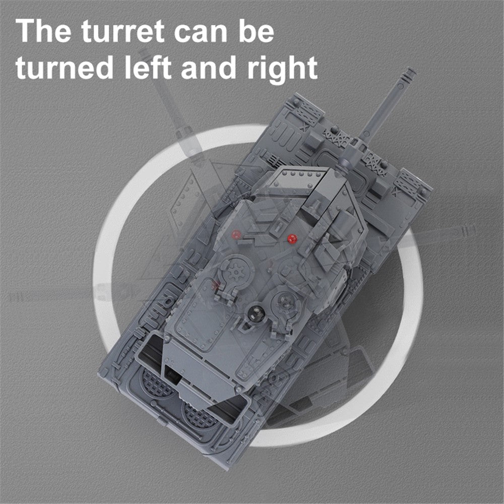 777-584 6 Channels Children 2.4G Remote Control Battle Tank Toy Simulation Model