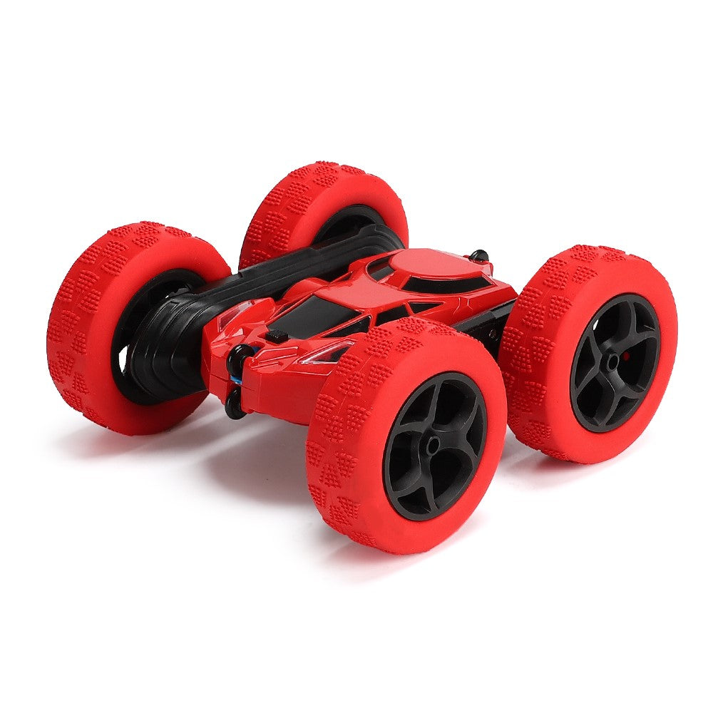 Flip Stunt Remote Control Car 7km / h High Speed RC Vehicle with LED Light Kids Toy