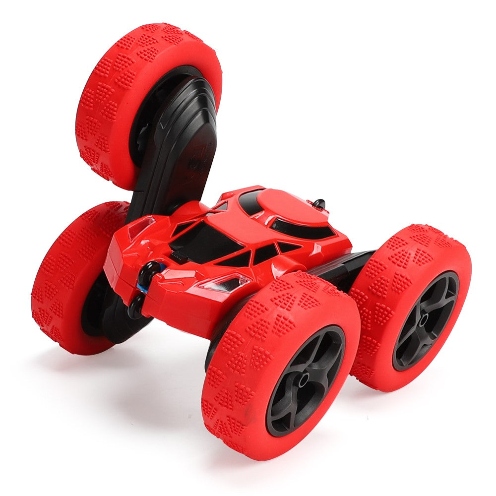 Flip Stunt Remote Control Car 7km / h High Speed RC Vehicle with LED Light Kids Toy