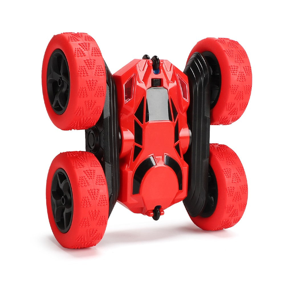 Flip Stunt Remote Control Car 7km / h High Speed RC Vehicle with LED Light Kids Toy