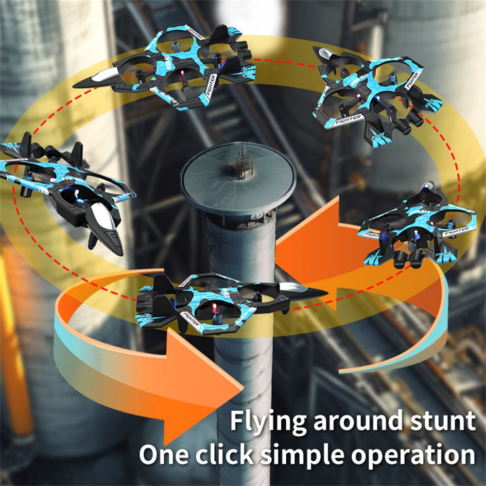 K500 MAX RC Quadcopter Drone with Dual Batteries, Altitude Hold Flight Stunt Aircraft Toy