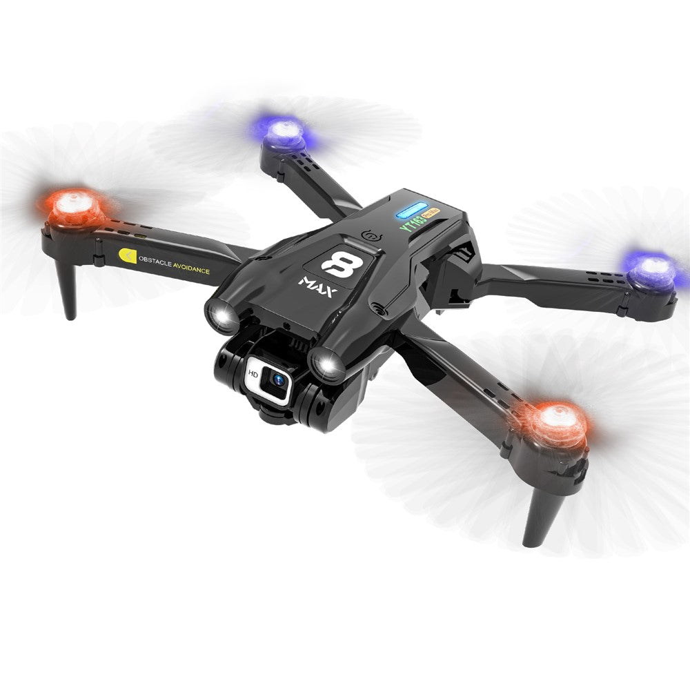 YT163 Pro Max RC Drone with Dual Camera Obstacle Avoidance Remote Control Quadcopter Optical Flow Fixed High