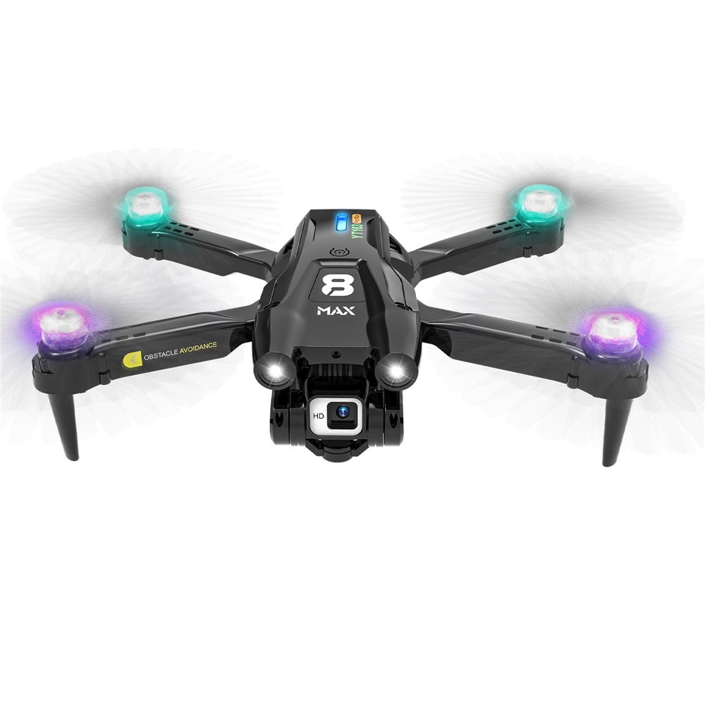 YT163 Pro Max RC Drone with Dual Camera Obstacle Avoidance Remote Control Quadcopter Optical Flow Fixed High