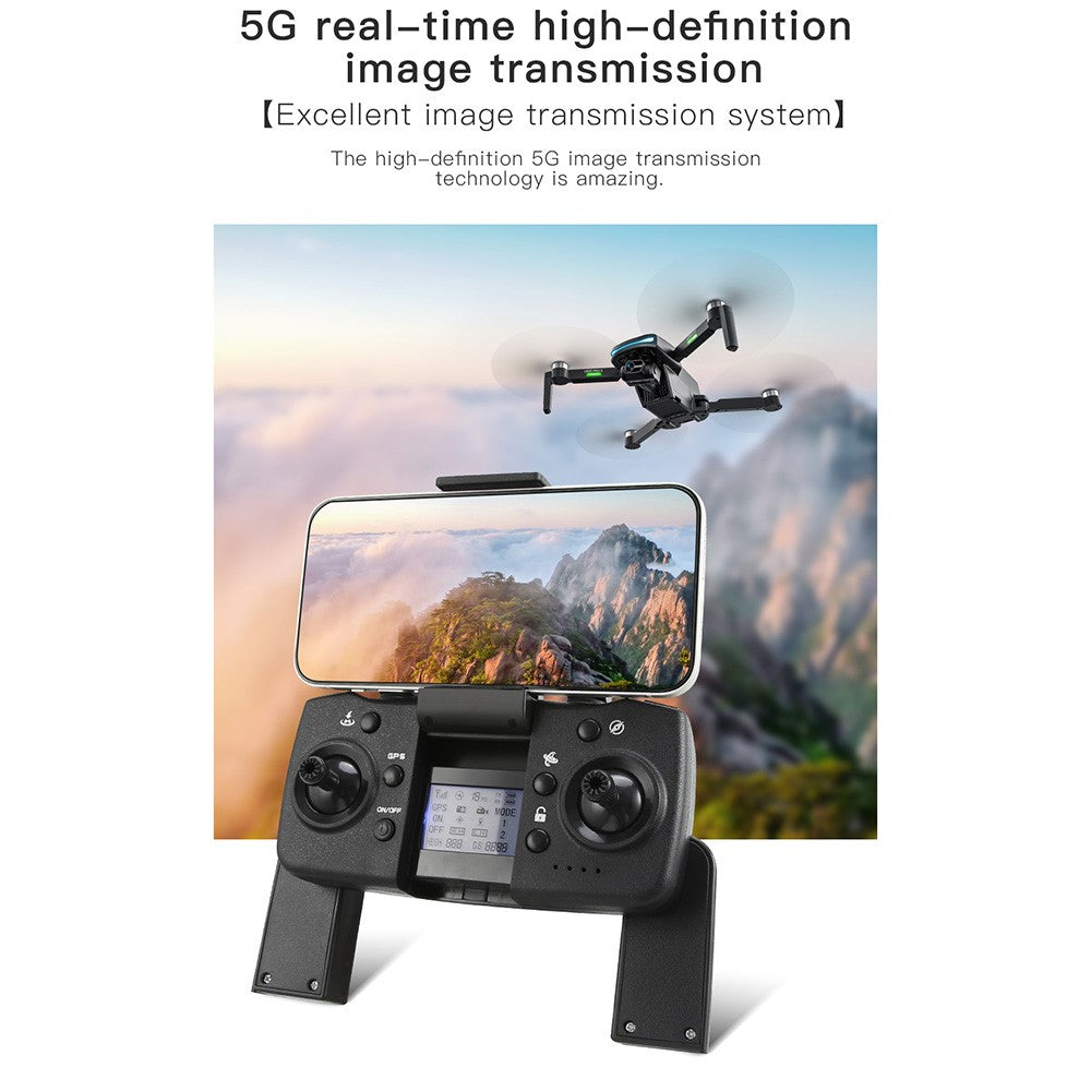 LYZ L800 Pro2 360-dgree Laser Obstacle Avoidance Quadcopter Folding Brushless GPS Drone (4K+3-Axis Gimbal+1 Battery)