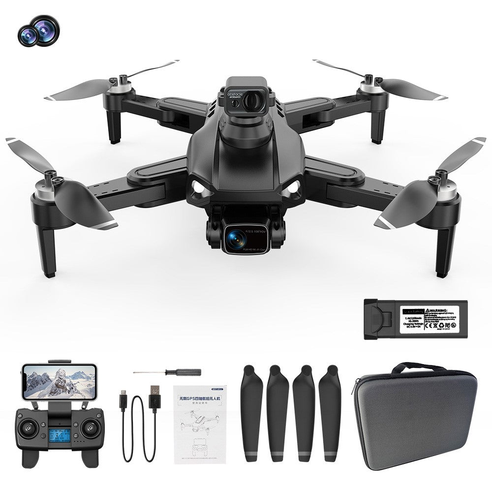 LYZ L900 Pro Max 5G Foldable RC Quadcopter Brushless Motor GPS 4-Axis GPS Drone (HD+Obstacle Avoidance+1 Battery)
