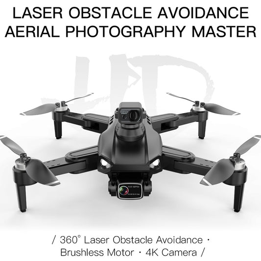 LYZ L900 Pro Max 5G Foldable RC Quadcopter Brushless Motor GPS 4-Axis GPS Drone (HD+Obstacle Avoidance+1 Battery)