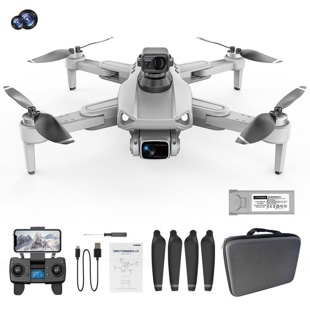 LYZ L900 Pro Max 5G Foldable RC Quadcopter Brushless Motor GPS 4-Axis GPS Drone (HD+Obstacle Avoidance+1 Battery)