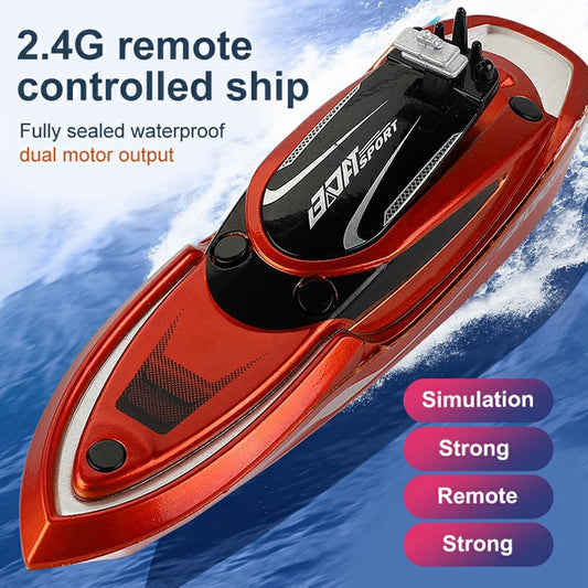 777-214 2.4Ghz High Speed RC Speedboat Children's Remote Control Boat Toys