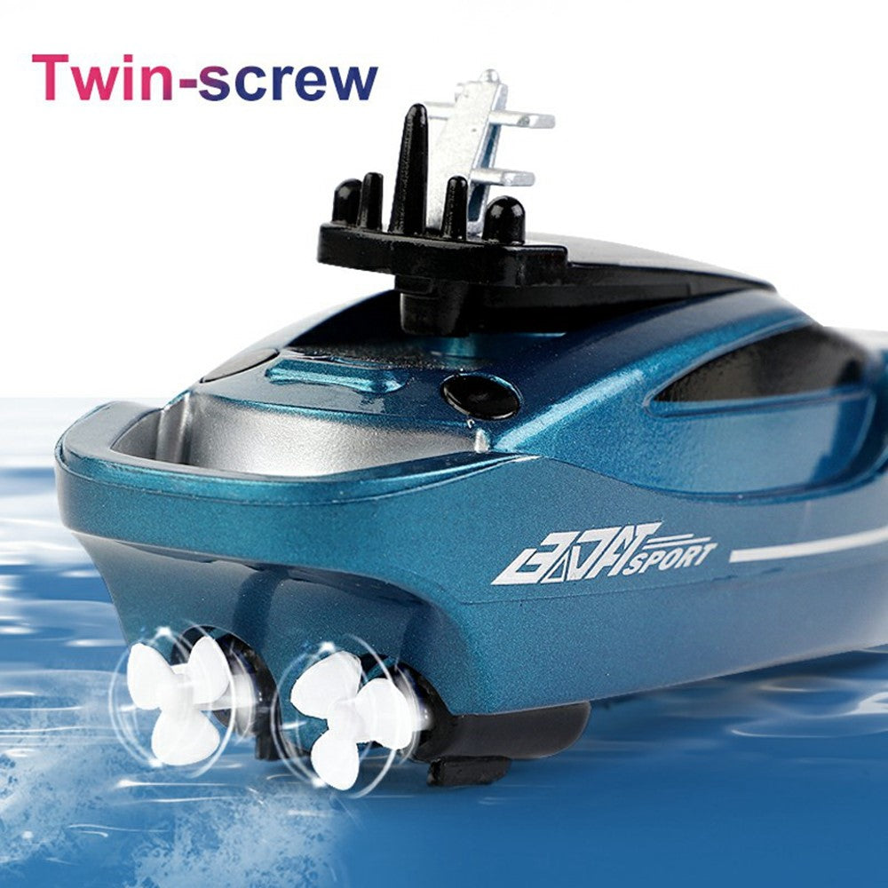 777-214 2.4Ghz High Speed RC Speedboat Children's Remote Control Boat Toys