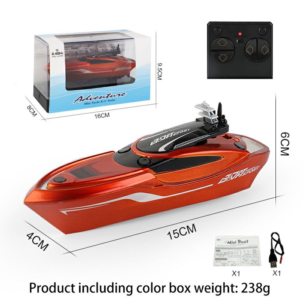 777-214 2.4Ghz High Speed RC Speedboat Children's Remote Control Boat Toys