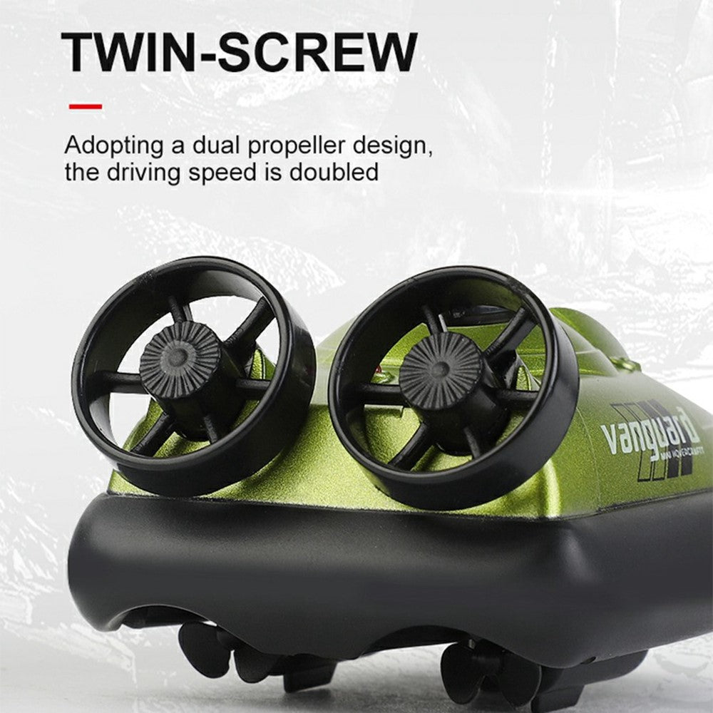 777-580 Mini RC Hovercraft Electric Speedboat Boy Toy 2.4G Waterproof RC Boat