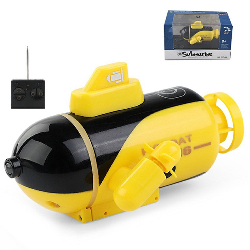 777-589 RC Submarine Toy Diving Boat Remote Control Electric Rechargeable Toy