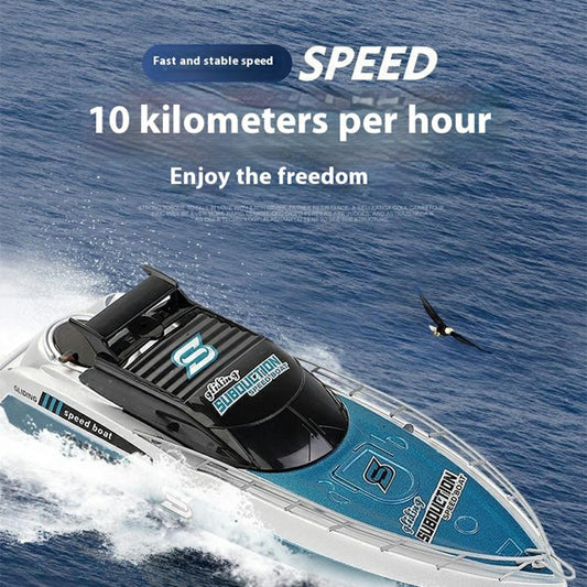 777-582 2.4G RC Submarine Model Mini Speed Boat Simulation Remote Control Aircraft Carrier Toy