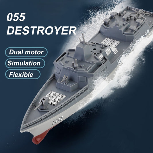 777-583 Mini 2.4G RC Boat Electric Military Aviation Model High-Speed Remote Ccontrol Destroyer Toy Boat