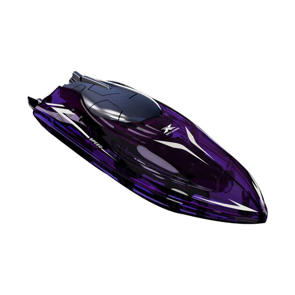 802 High Speed RC Boat 5 Channel Stunt Boat 2.4G Remote Control with LED Lights