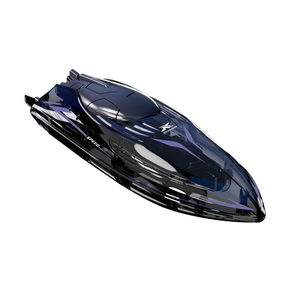802 High Speed RC Boat 5 Channel Stunt Boat 2.4G Remote Control with LED Lights