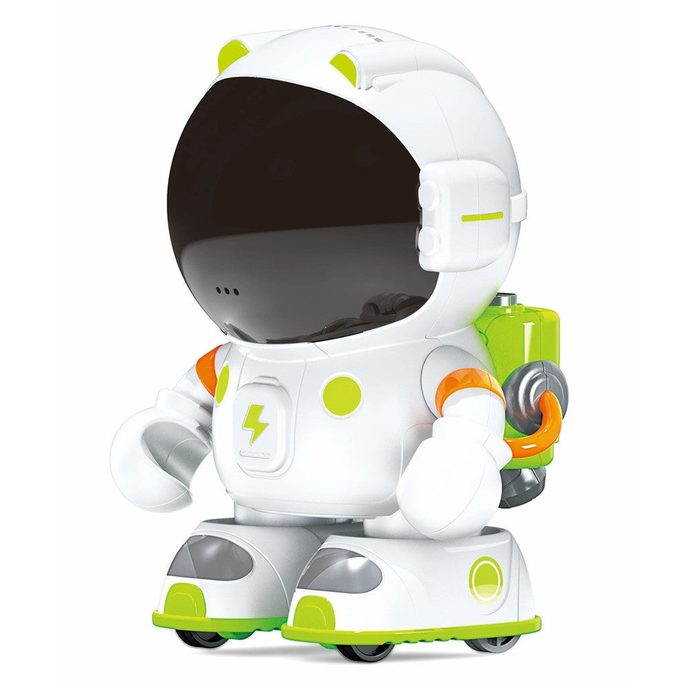 AT100 Smart Robot Toy Interactive Voice Controlled Astronaut Toy with Touch Sensors / Recording Function for Kids