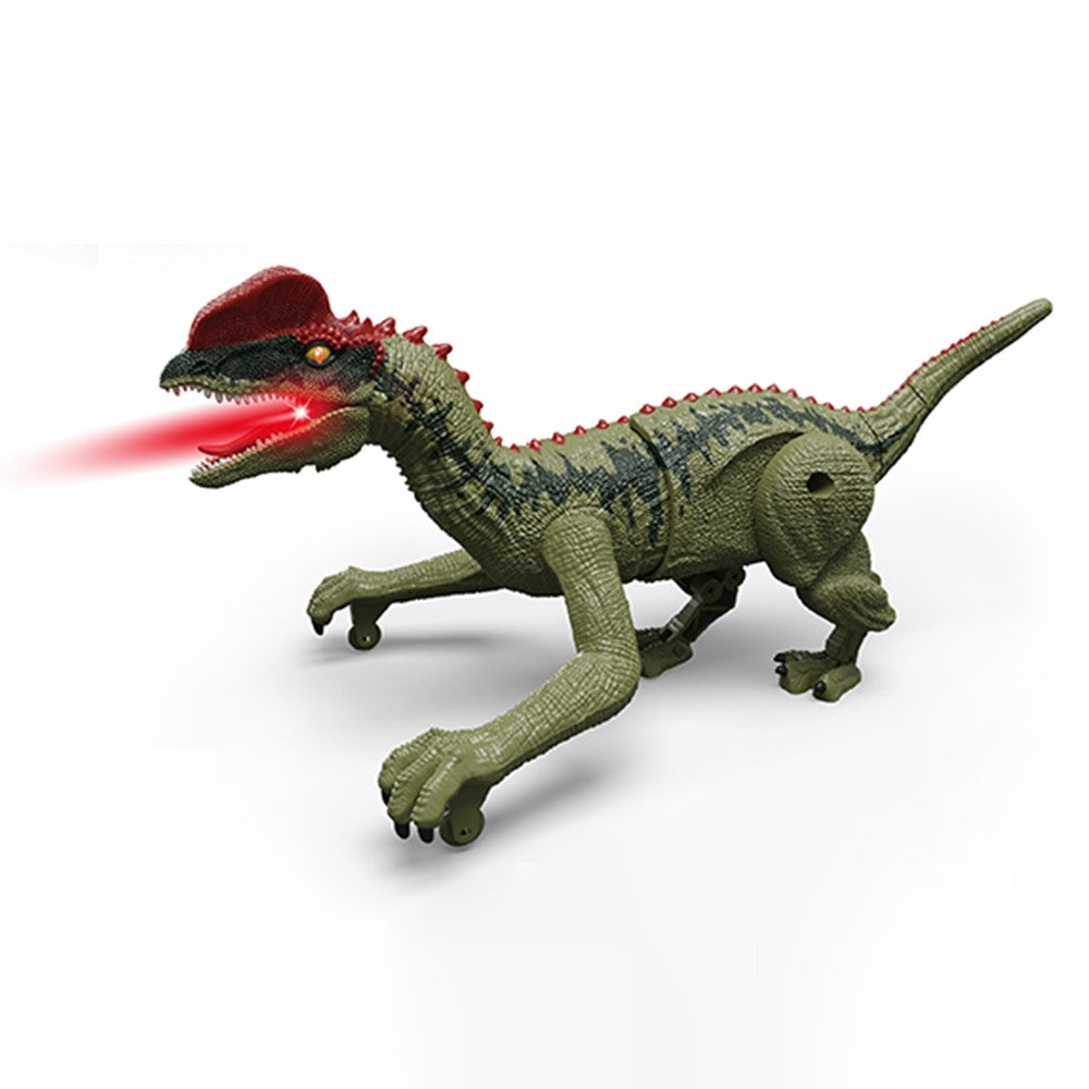 SM020 Children 2.4G Walking Dinosaur Toy with Sound, Light Simulation Mini Electric RC Dinosaur Model Toys