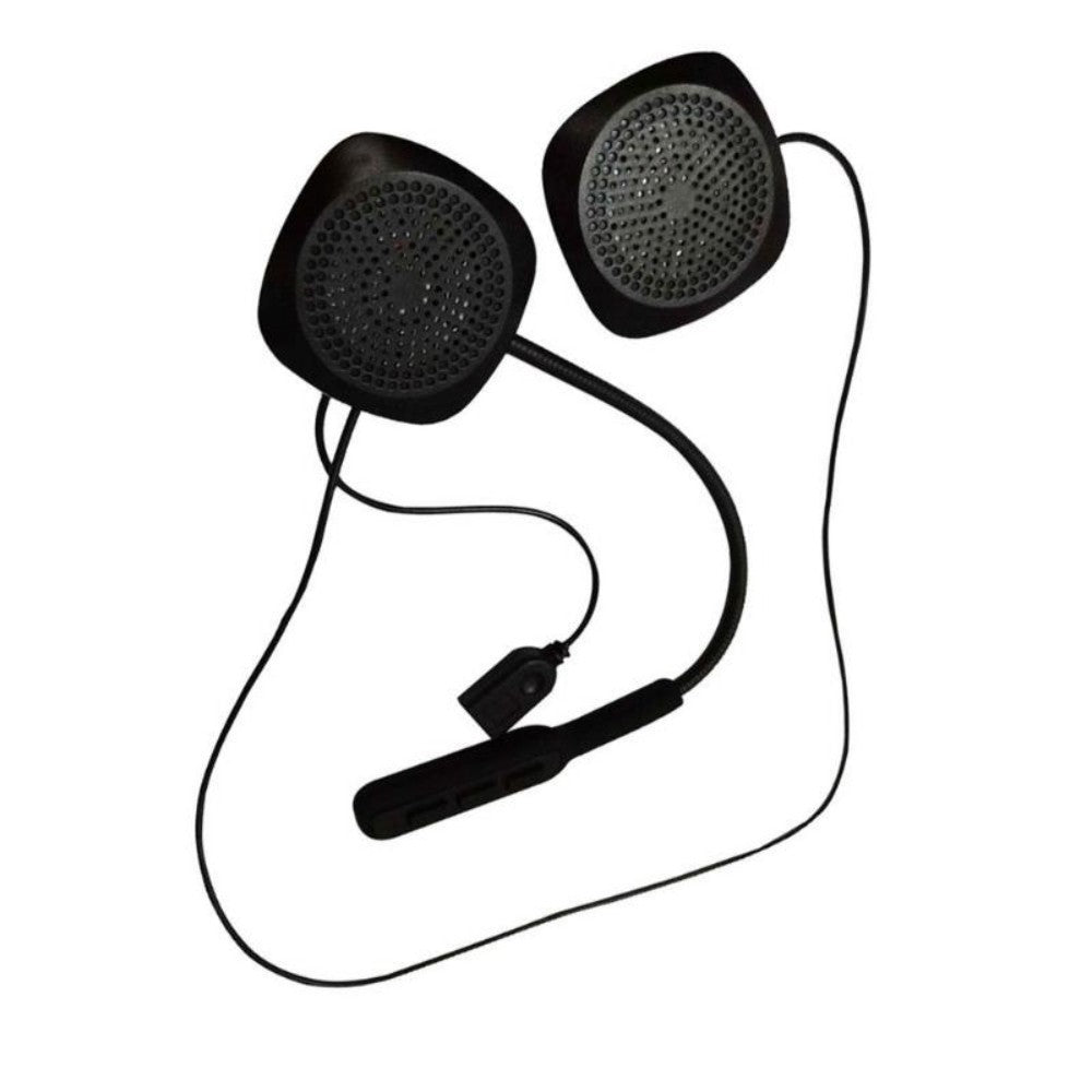 Motorcycle Motorbike Helmet Bluetooth-compatible Headset Wireless Headphone with Mic