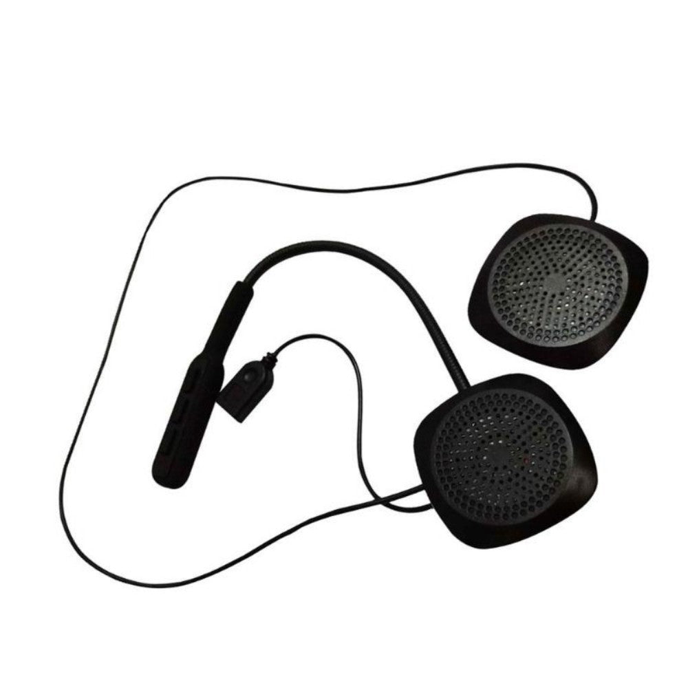 Motorcycle Motorbike Helmet Bluetooth-compatible Headset Wireless Headphone with Mic