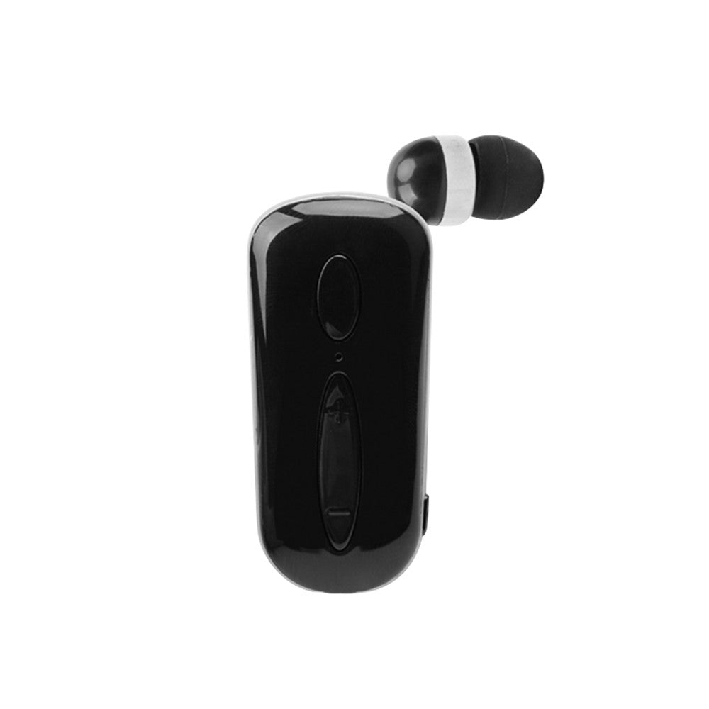 Stereo Wireless Bluetooth-compatible Headset Calls Remind Vibration Wear Clip Driver Auriculares Earphone for Phone