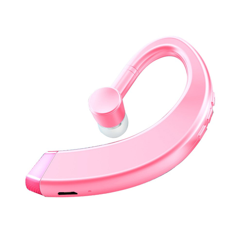 108 Business Single Ear Wireless Bluetooth-compatible Earhook Rotatable Headset Stereo Hands-free Call Music Earphone