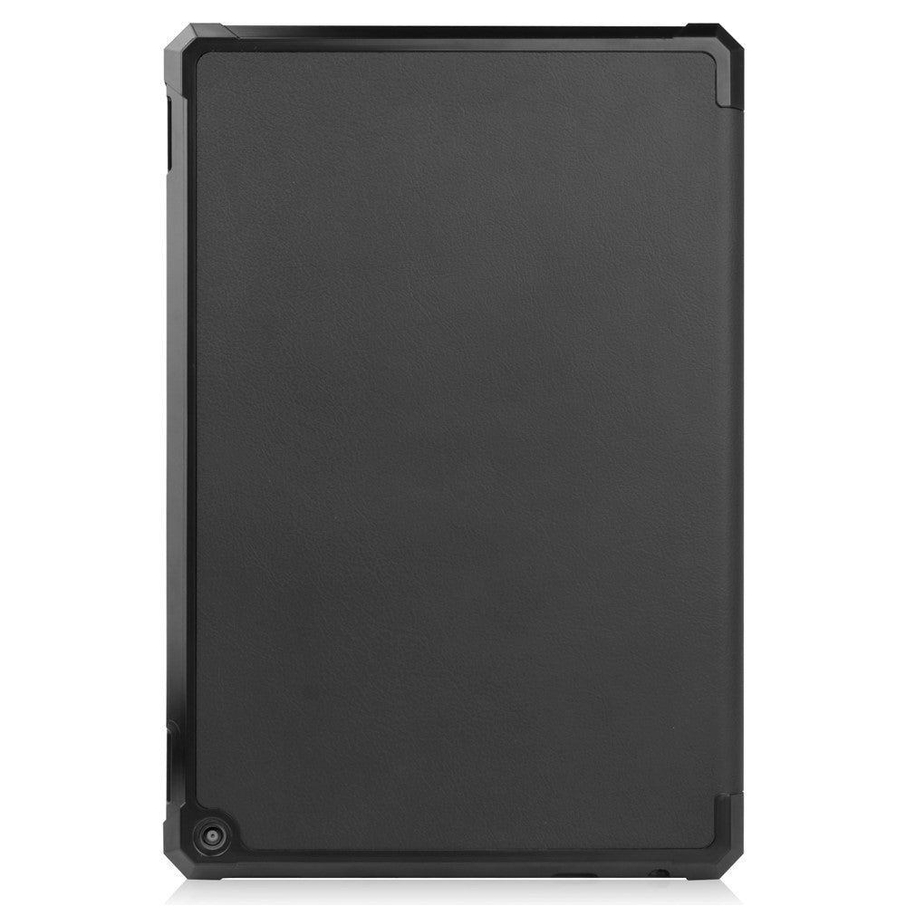 Tri-fold Stand Soft TPU Inner Shell + PU Leather Shell for Amazon Fire HD 10 (2021)