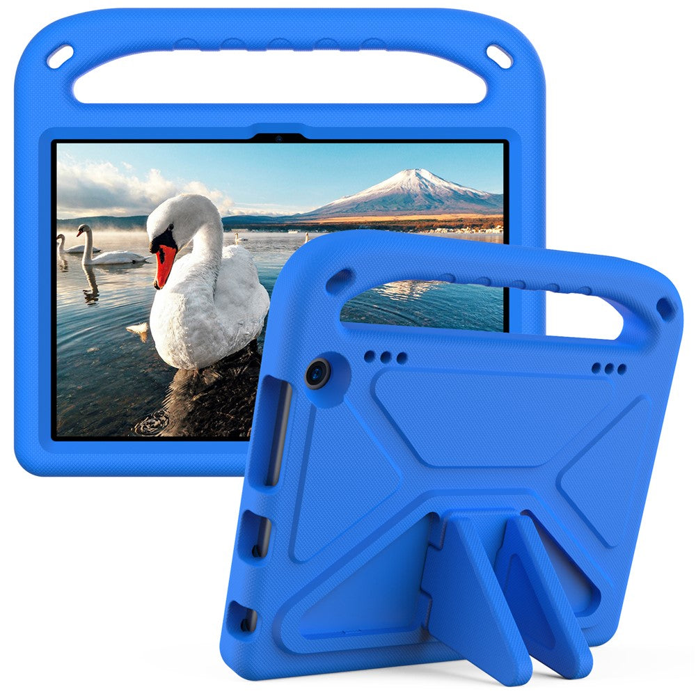 Anti-drop EVA Tablet Case Cover with Kickstand Handle Design for Amazon Fire HD 8 (2020)/Fire HD 8 Plus (2020)