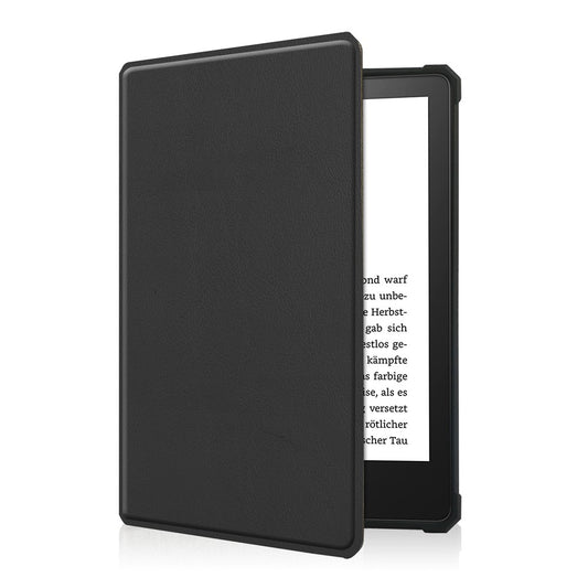 For Amazon Kindle Paperwhite 5 (2021) 6.8-inch Drop-Resistant PU Leather + TPU Protective Case Auto Wake/Sleep Case