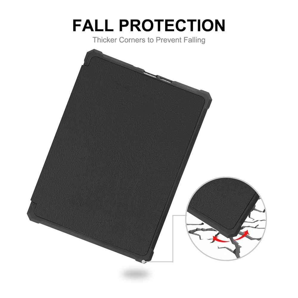 ENKAY HAT PRINCE Solid Color Auto Wake / Sleep PU Leather Protective Case Cover for Amazon Kindle Paperwhite 5 (2021)