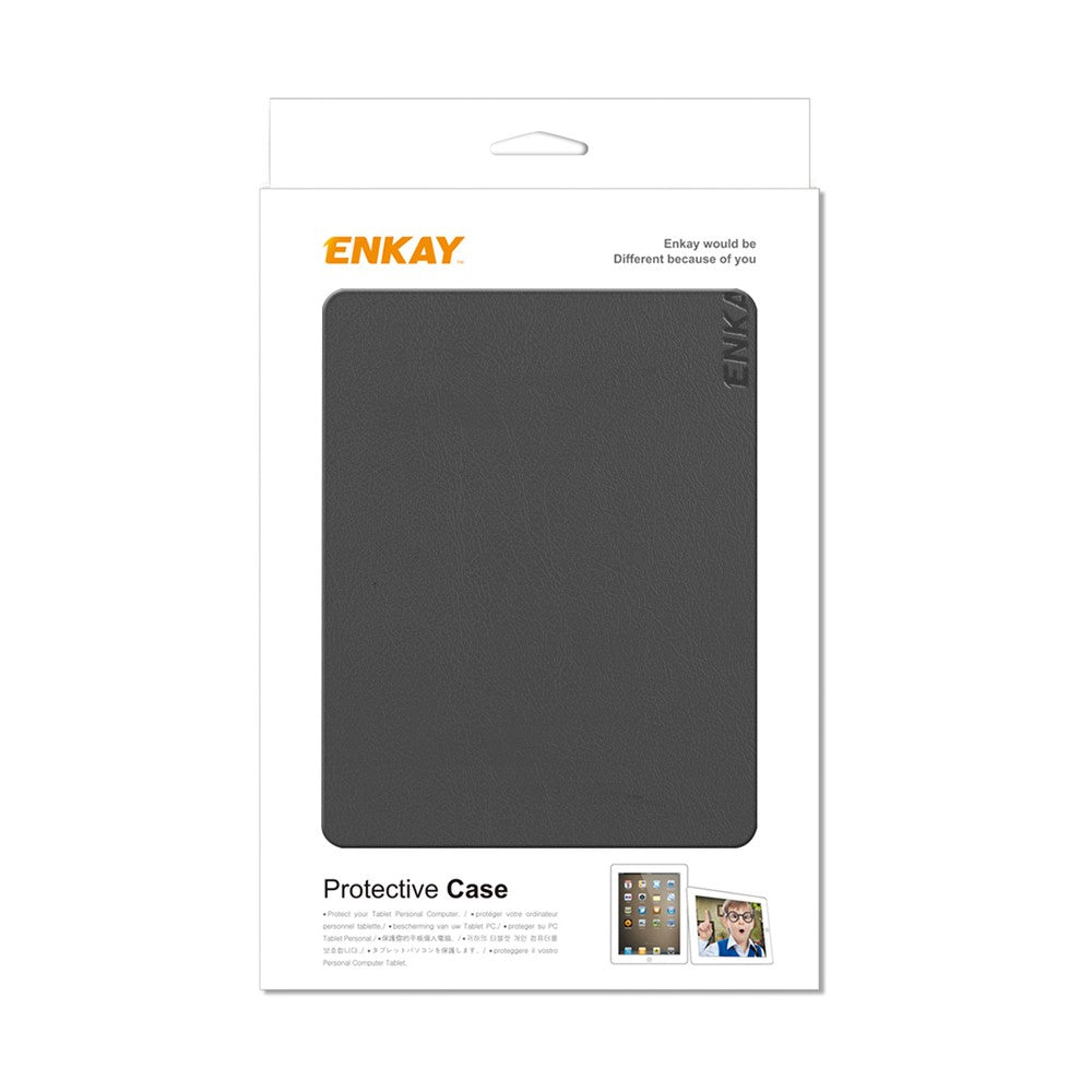 ENKAY HAT PRINCE Solid Color Auto Wake / Sleep PU Leather Protective Case Cover for Amazon Kindle Paperwhite 5 (2021)