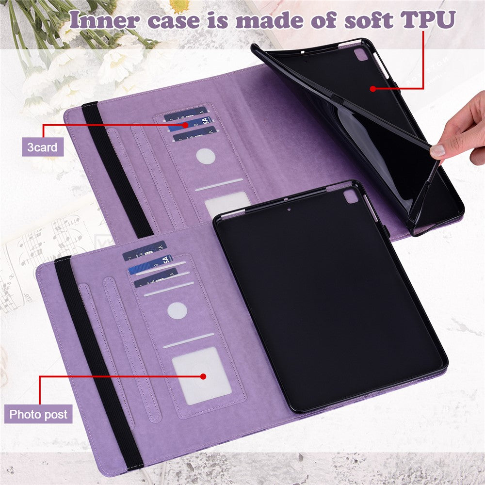 Tree Deer Imprinted PU Leather Stand Smart Auto Sleep / Wake Case with Card Slots for Amazon Kindle Paperwhite 5 (2021)