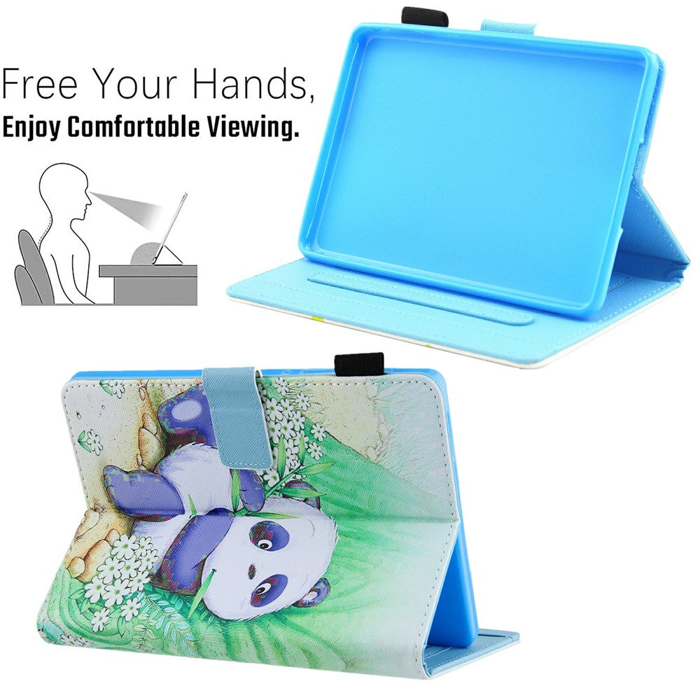 Pattern Printing Stand Card Holder PU Leather Case Cover with Auto Wake/Sleep for Amazon Kindle Paperwhite 5 (2021)