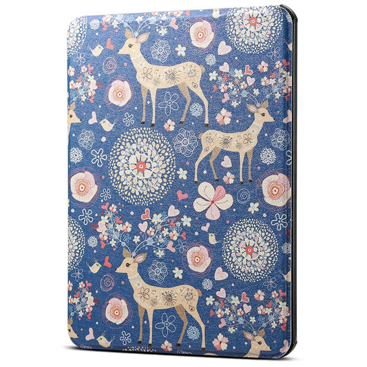 Pattern Printing Auto Wake / Sleep Function PU Leather Case Cover for Amazon Kindle Paperwhite 5 (2021)